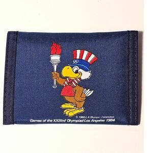 1984 Los Angeles XXIII Olympics Wallet Navy Blue NEW